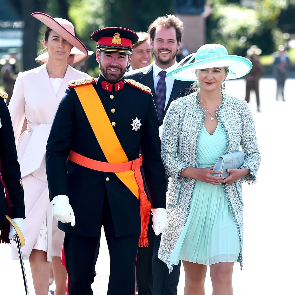 Prinz Guillaume und Erbgroßherzogin Stéphanie im August 2017