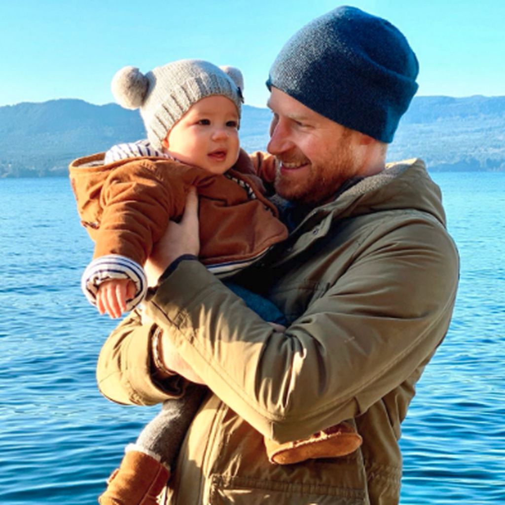 Archie Harrison und sein Vater Prinz Harry