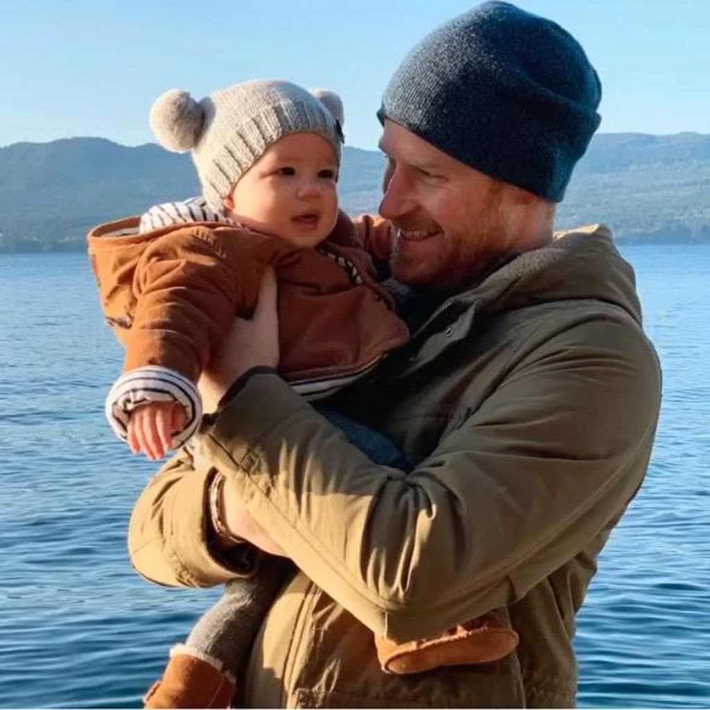 Prinz Harry und sein Sohn Archie Harrison