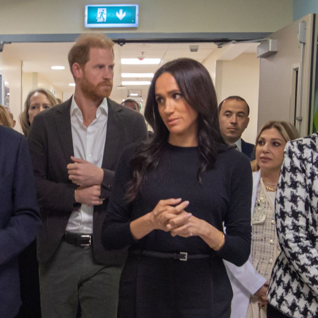 Prinz Harry und Meghan besuchen mit Tedros Adhanom Ghebreyesus das King-Hussein-Krebszentrum in Amman