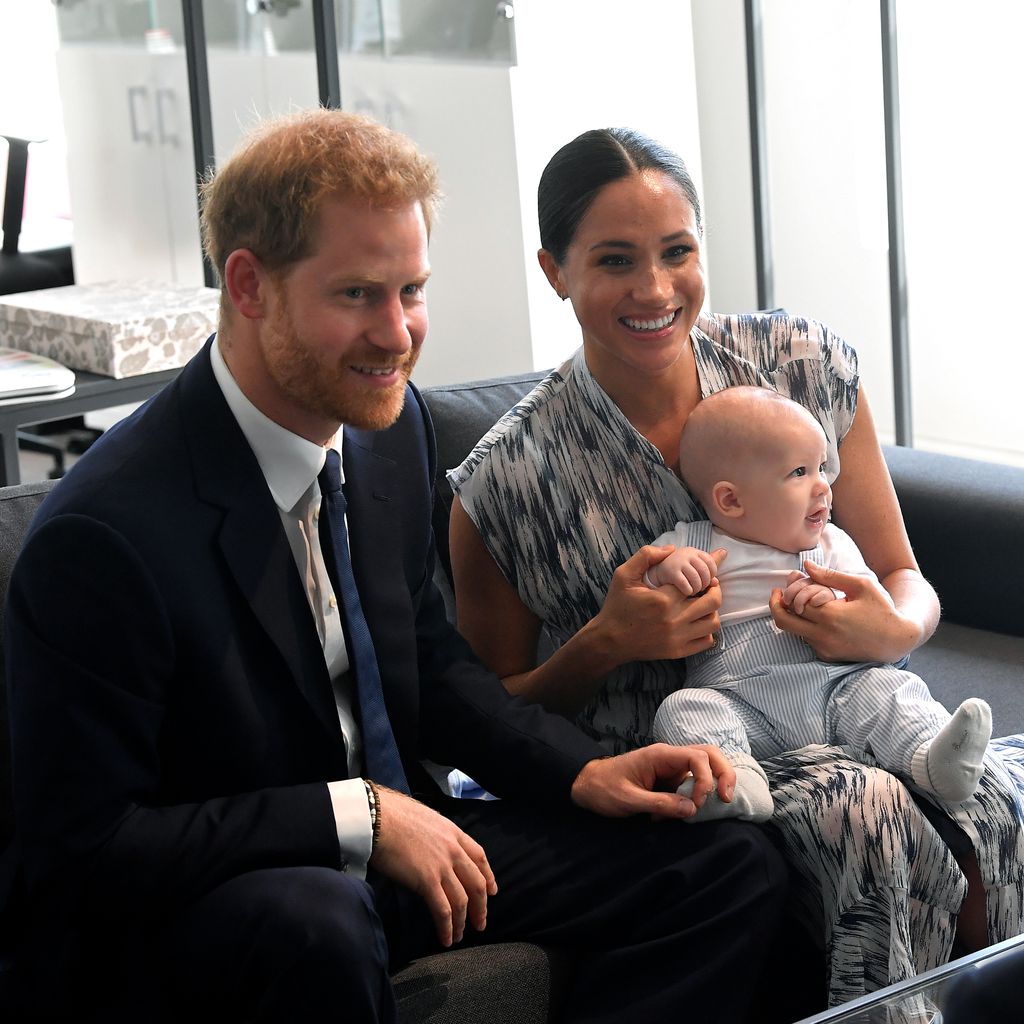 Prinz Harry, Herzogin Meghan und Sohn Archie, September 2019