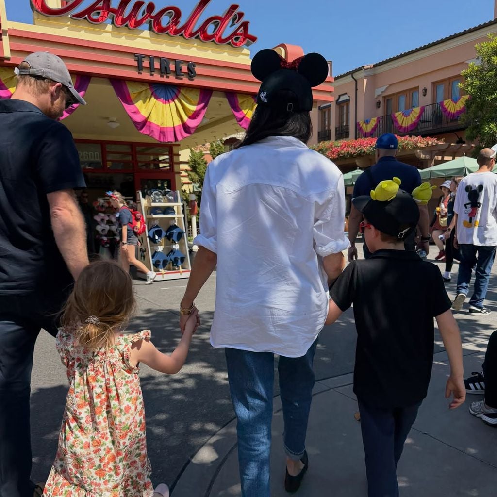Prinz Harry, Prinzessin Lilibet, Herzogin Meghan und Prinz Archie