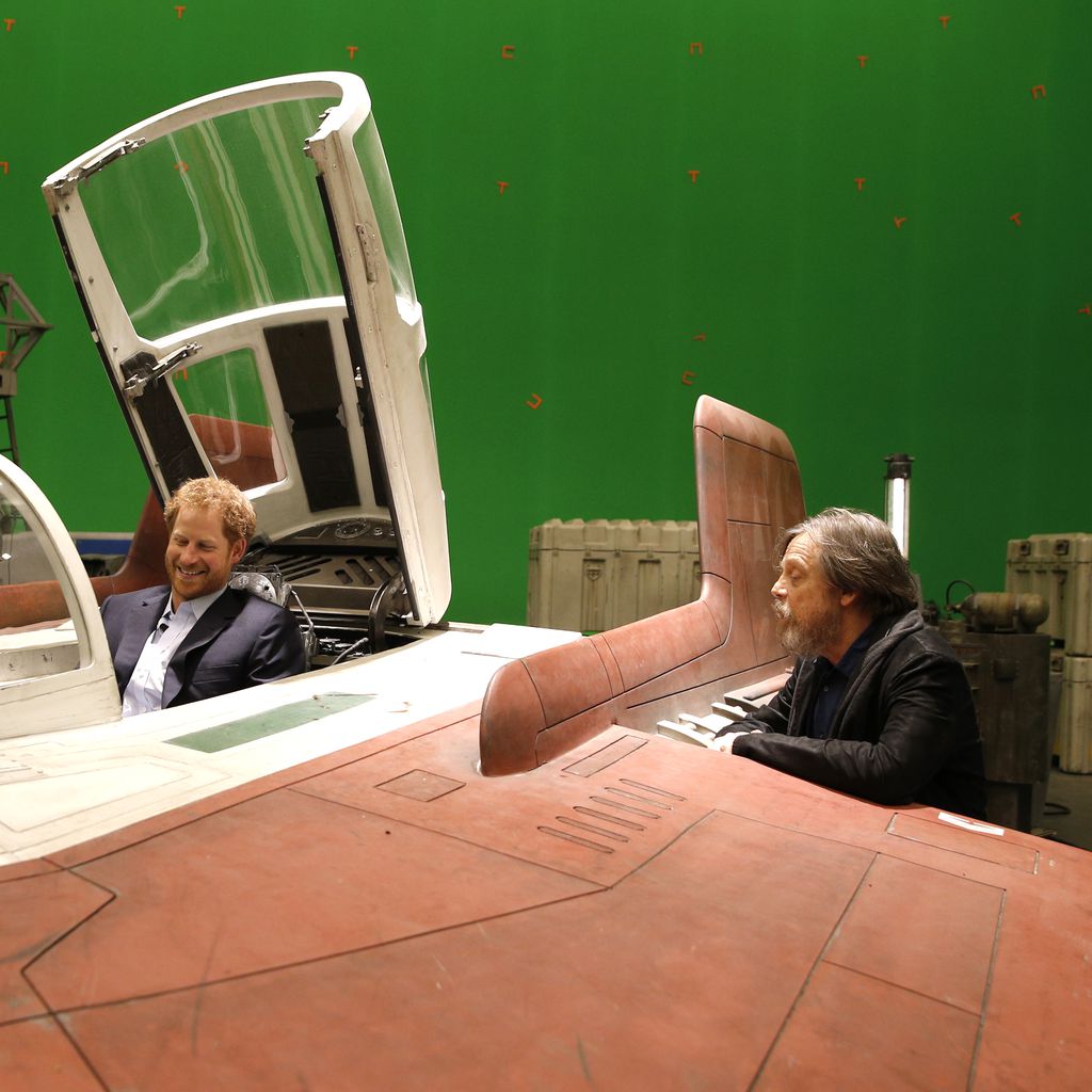 Prinz Harry und Mark Hamill