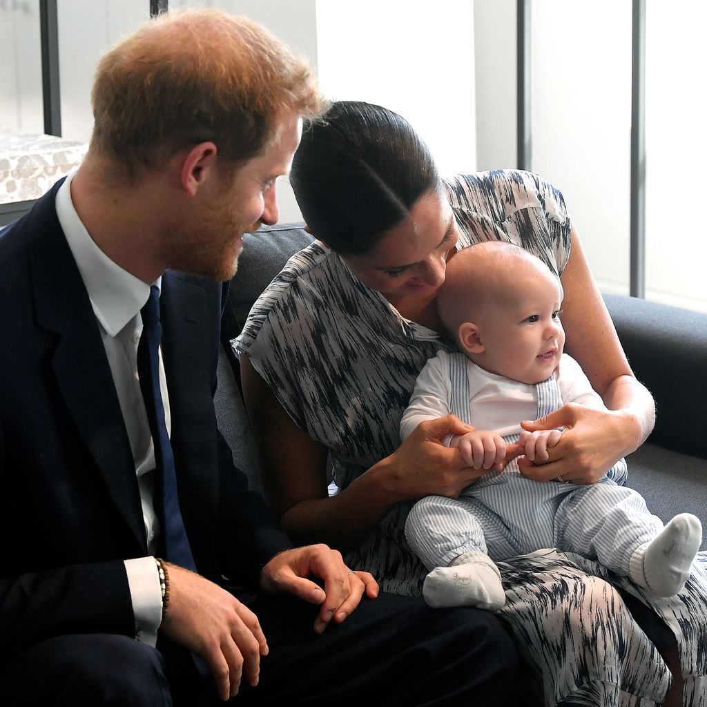 Prinz Harry und Herzogin Meghan mit Söhnchen Archie, September 2019
