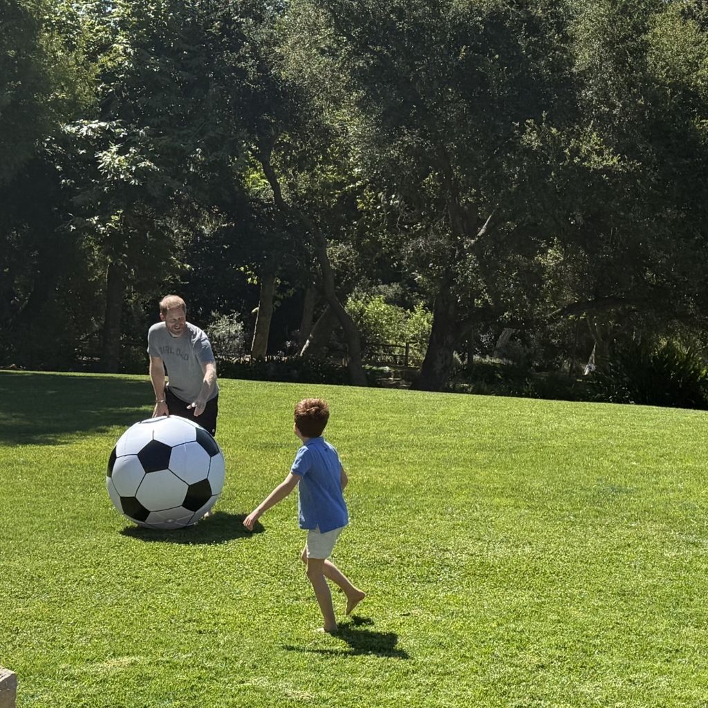 Prinz Harry mit seinem Sohn Prinz Archie, Juni 2026