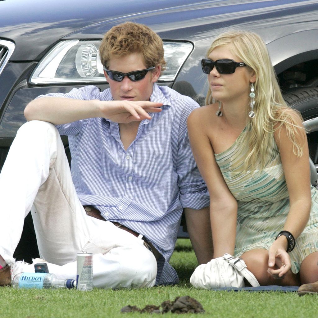 Prinz Harry und Chelsy Davy beim Polo