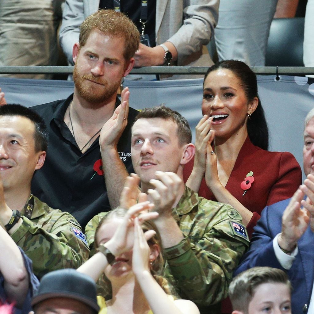 Prinz Harry und Meghan, Herzogin von Sussex, bei den Invictus Games in Sydney, 27. Oktober 2018