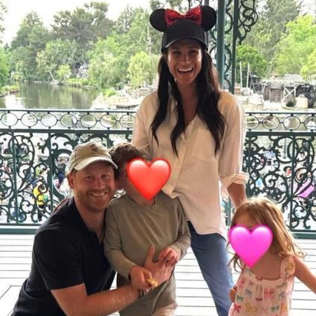 Prinz Harry und Herzogin Meghan mit Archie und Lilibet im Disneyland, Juni 2025