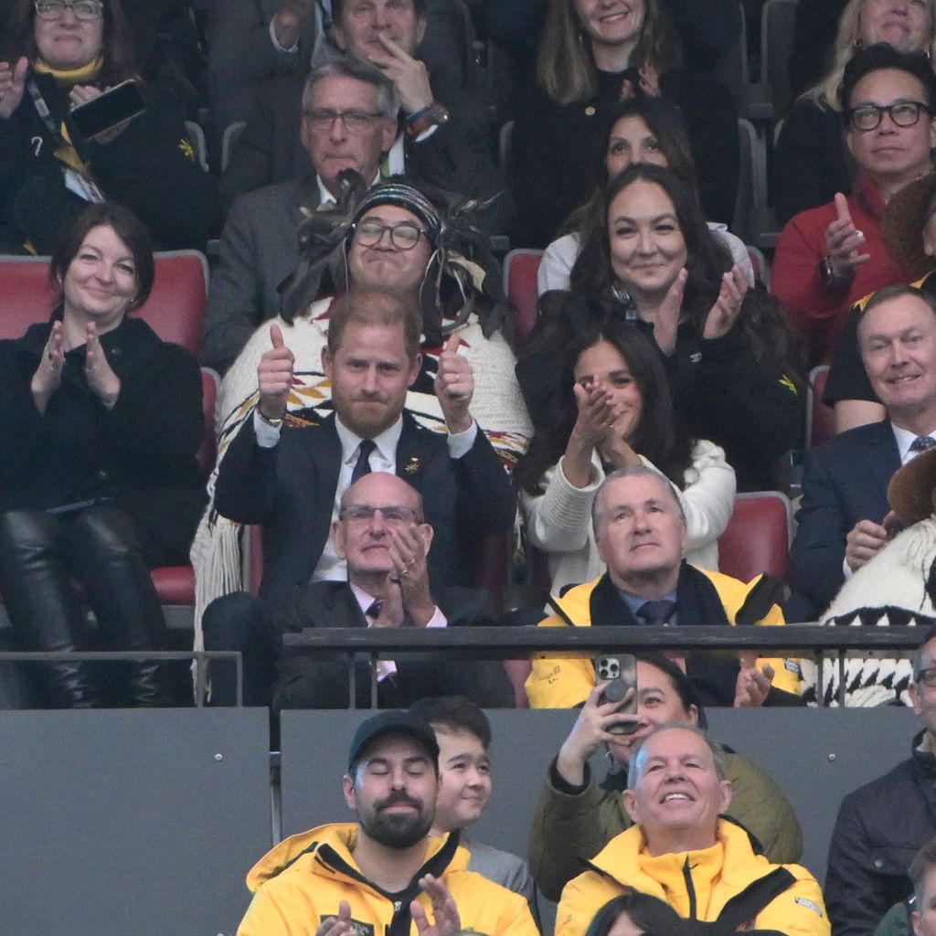 Prinz Harry und Herzogin Meghan bei den "Invictus Games" in Vancouver im Februar 2025