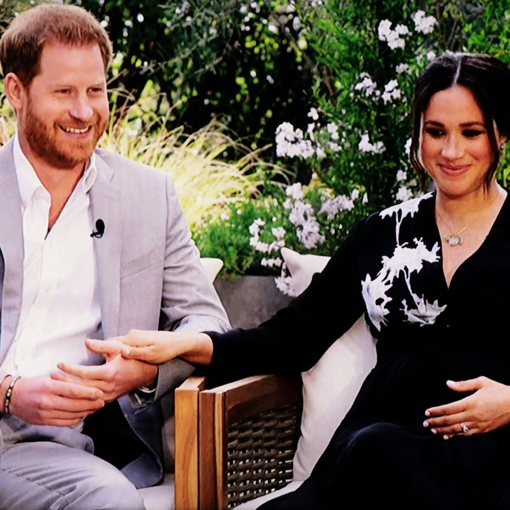 Prinz Harry und Meghan, Herzogin von Sussex, in ihrem Interview mit Oprah Winfrey