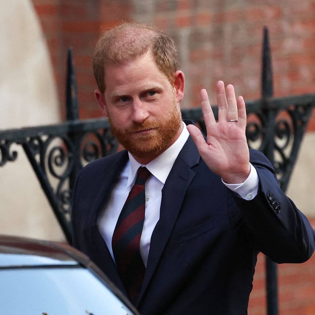 Prinz Harry vor einem Gericht in London, April 2025