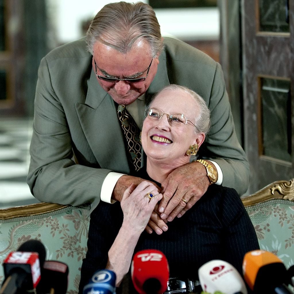 Prinz Henrik und die dänische Königin Margrethe