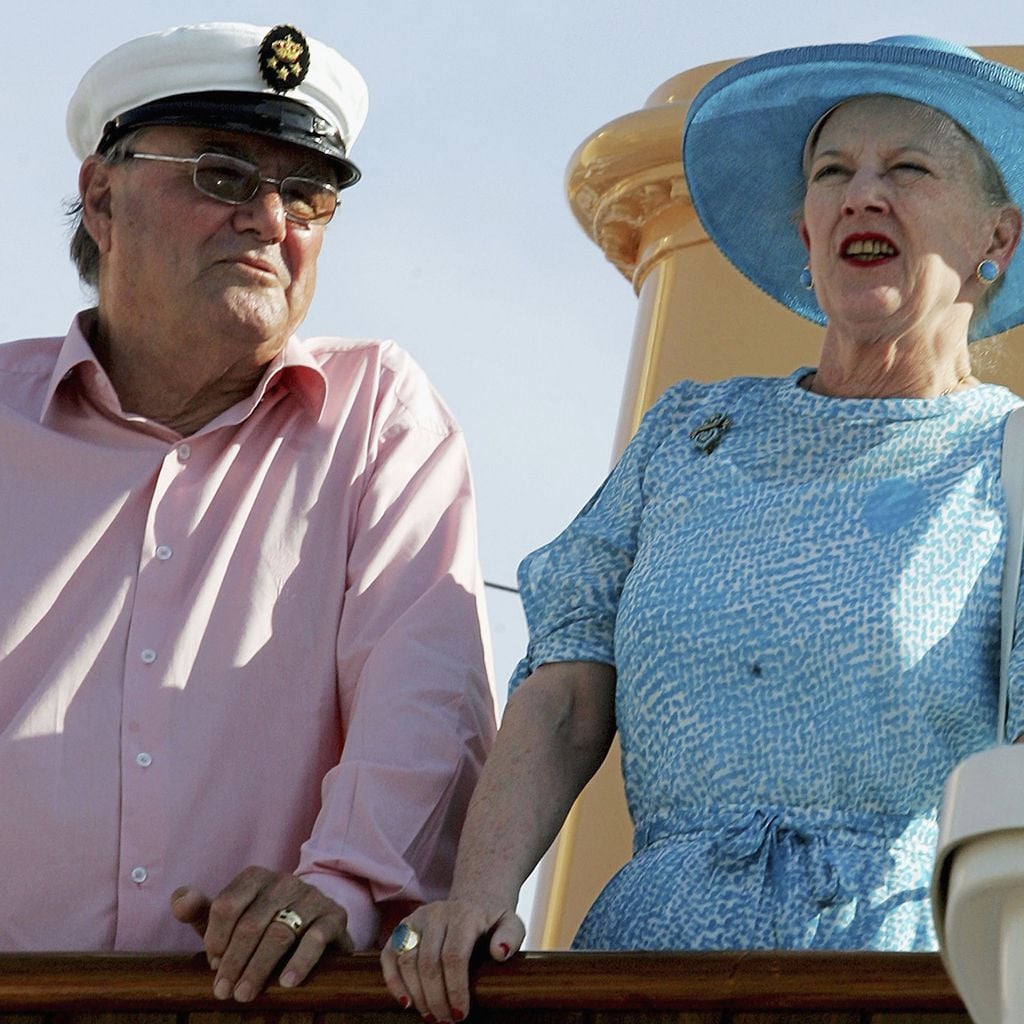 Prinz Henrik und Königin Margrethe bei einem Besuch in Griechenland