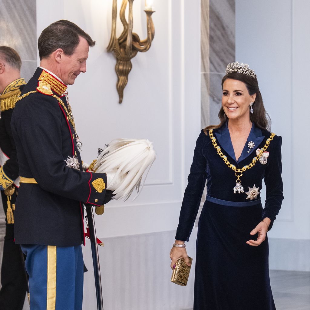 Prinz Joachim und Prinzessin Marie beim Neujahrs-Galadinner, Januar 2025