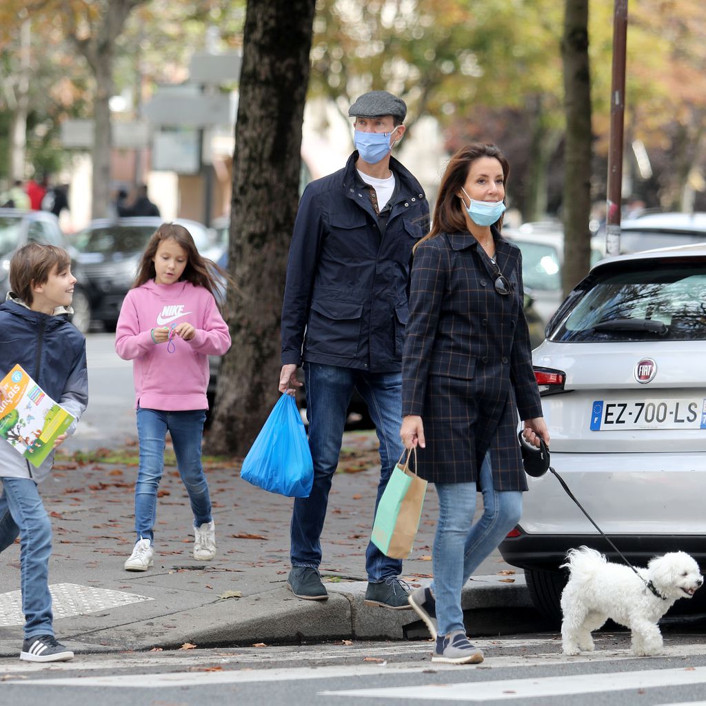 Prinz Joachim und seine Familie in Paris im Oktober 2020