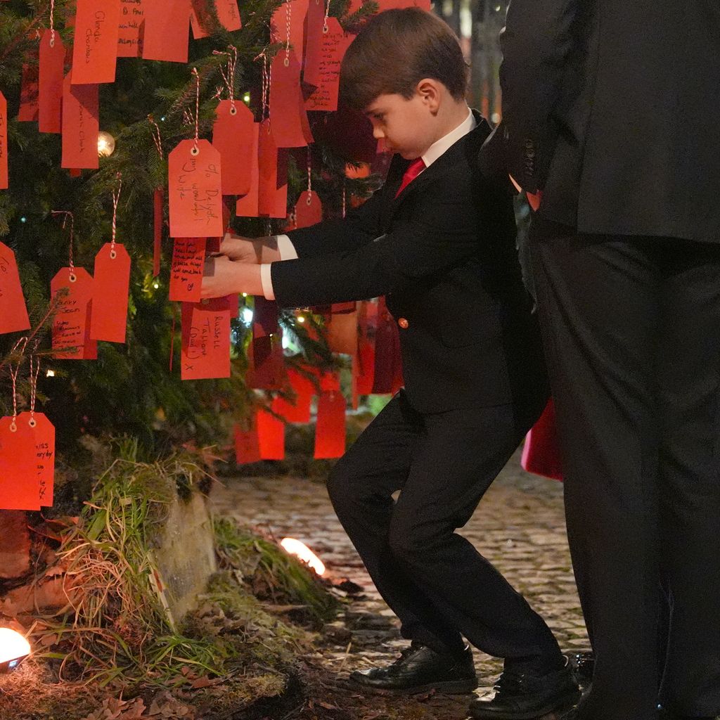 Prinz Louis, Weihnachtsgottesdienst 2024