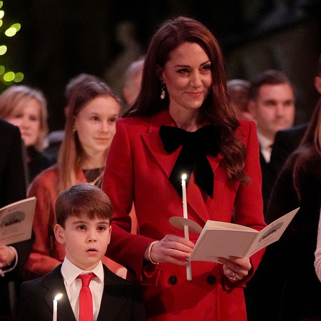 Prinz Louis und Prinzessin Kate, Dezember 2024