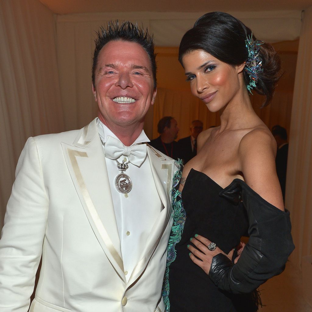 Prinz Marcus von Anhalt und Micaela Schäfer 2013 in Kalifornien