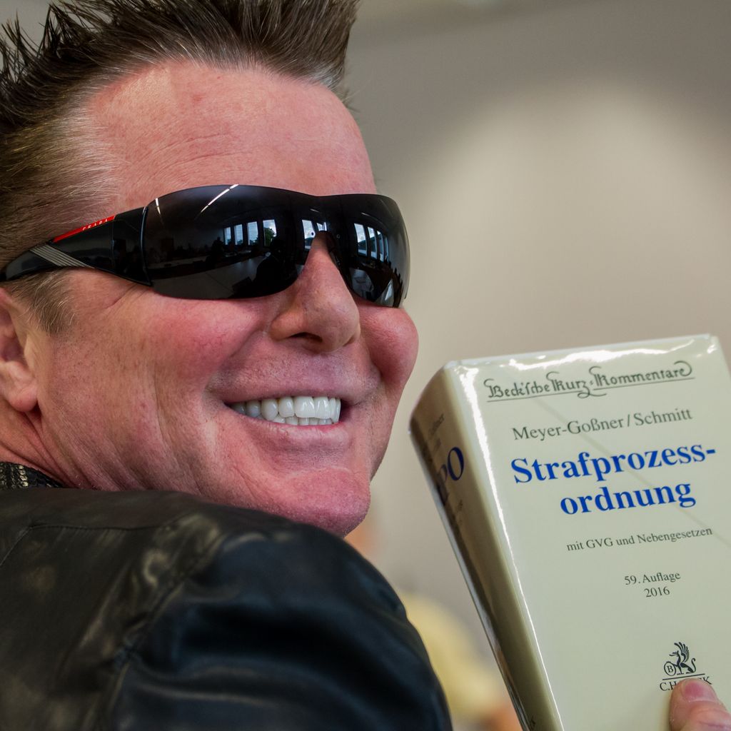 Prinz Marcus von Anhalt im Gerichtssaal