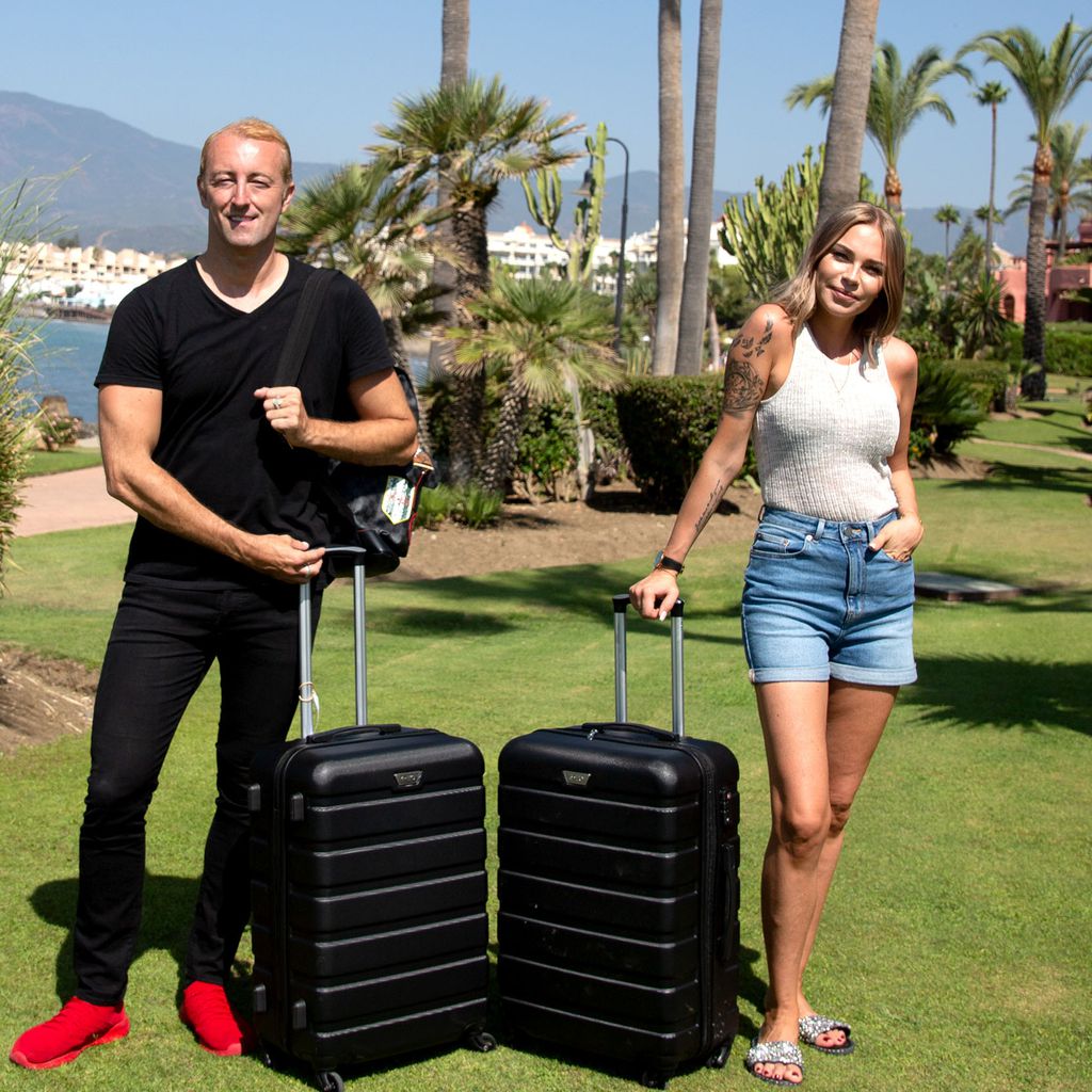 Prinz Mario-Max zu Schaumburg-Lippe und Natascha Beil bei "Promis auf Hartz IV"