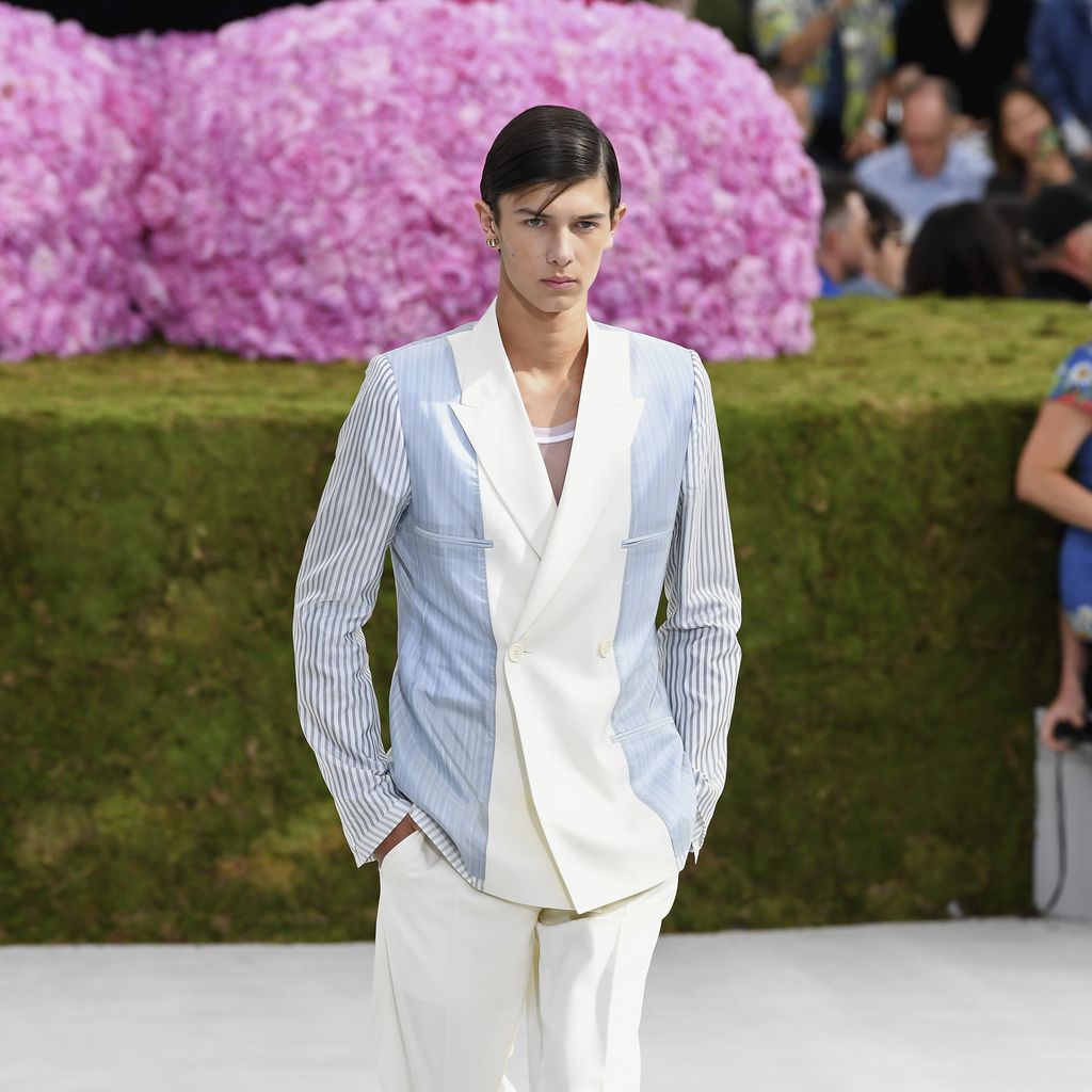 Prinz Nicolai bei der Dior-Fashionshow im Juni 2018