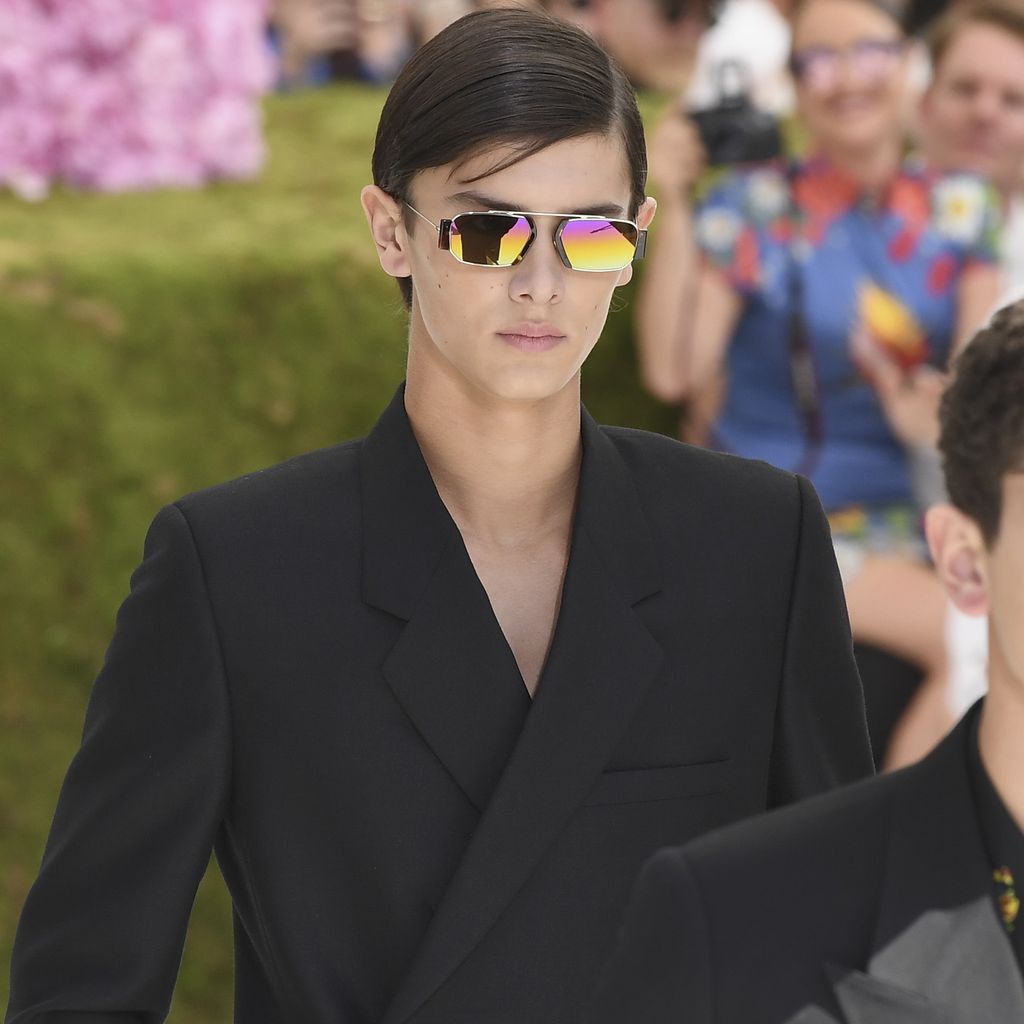 Prinz Nikolai von Dänemark bei der Dior Homme Fashion-Show 2018 in Paris