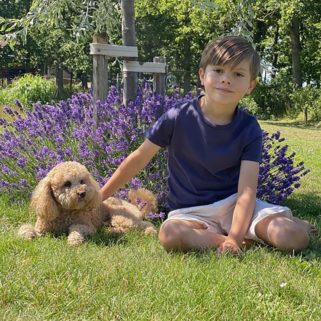 Prinz Oscar im Sommer 2023