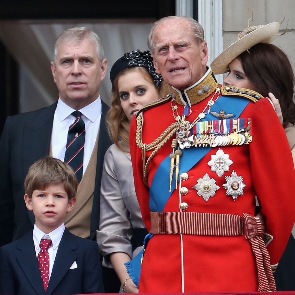 Prinz Philip, Prinzessin Eugenie und Prinz Andrew, Prinzessin Beatrice
