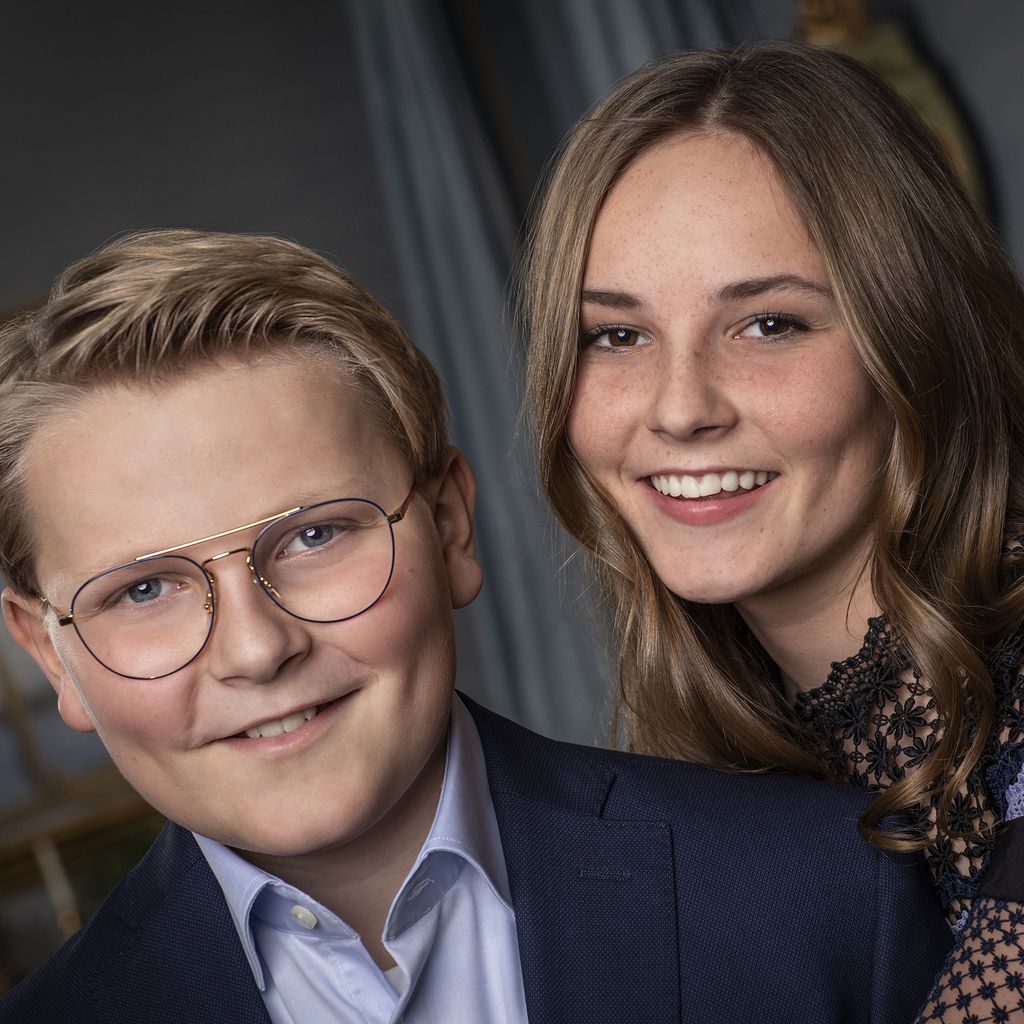 Prinz Sverre Magnus und Prinzessin Ingrid Alexandra von Norwegen 2018