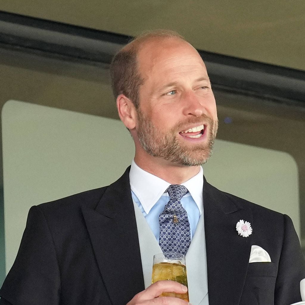 Prinz William auf der Tribüne in Ascot