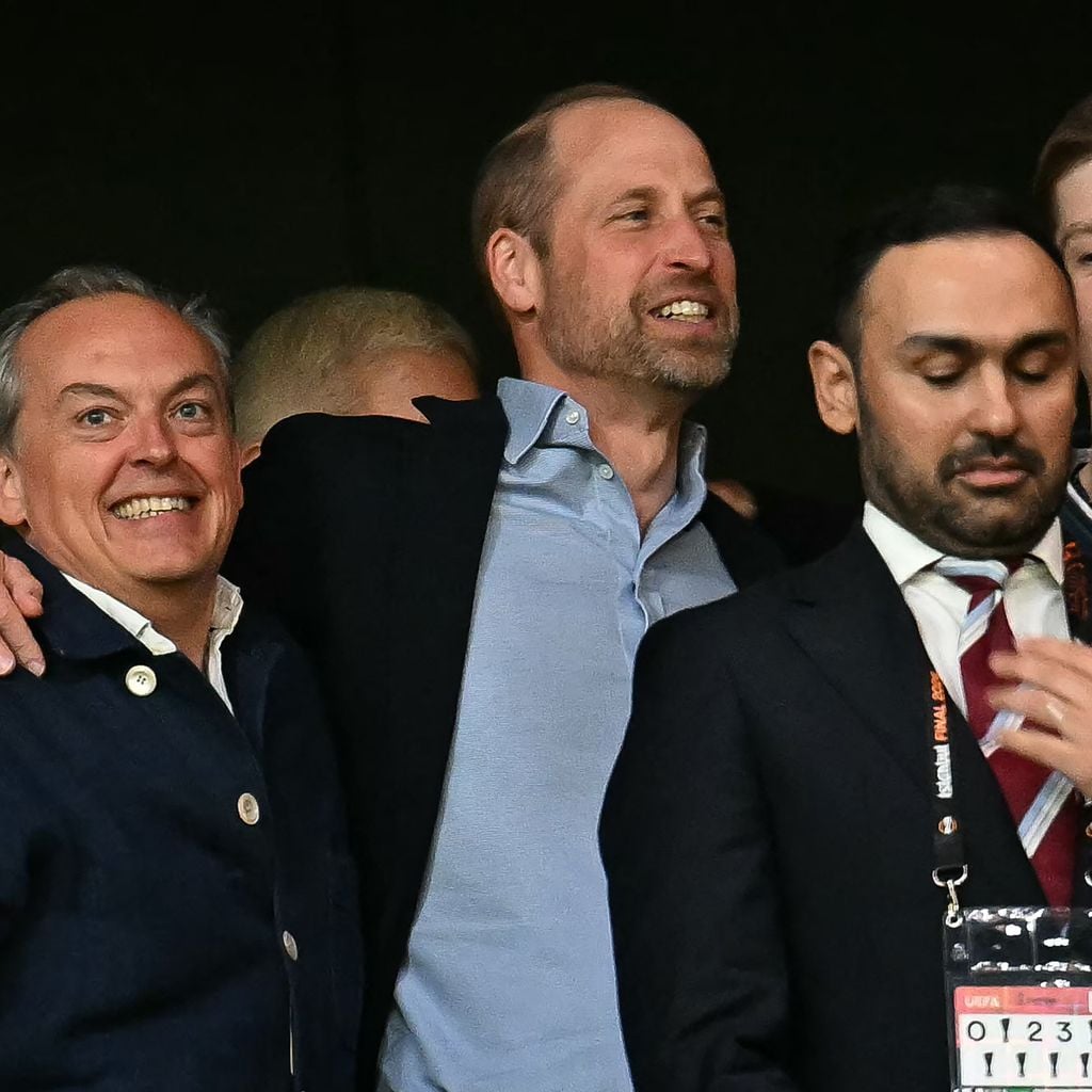 Prinz William besucht das Europa-League-Finale zwischen SC Freiburg und Aston Villa in Istanbul
