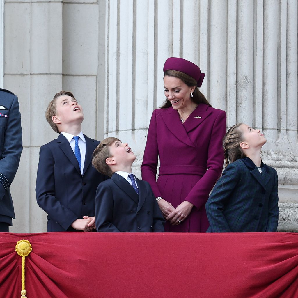 Prinz William, Prinzessin Kate und ihre Kinder George, Louis und Charlotte, Mai 2025