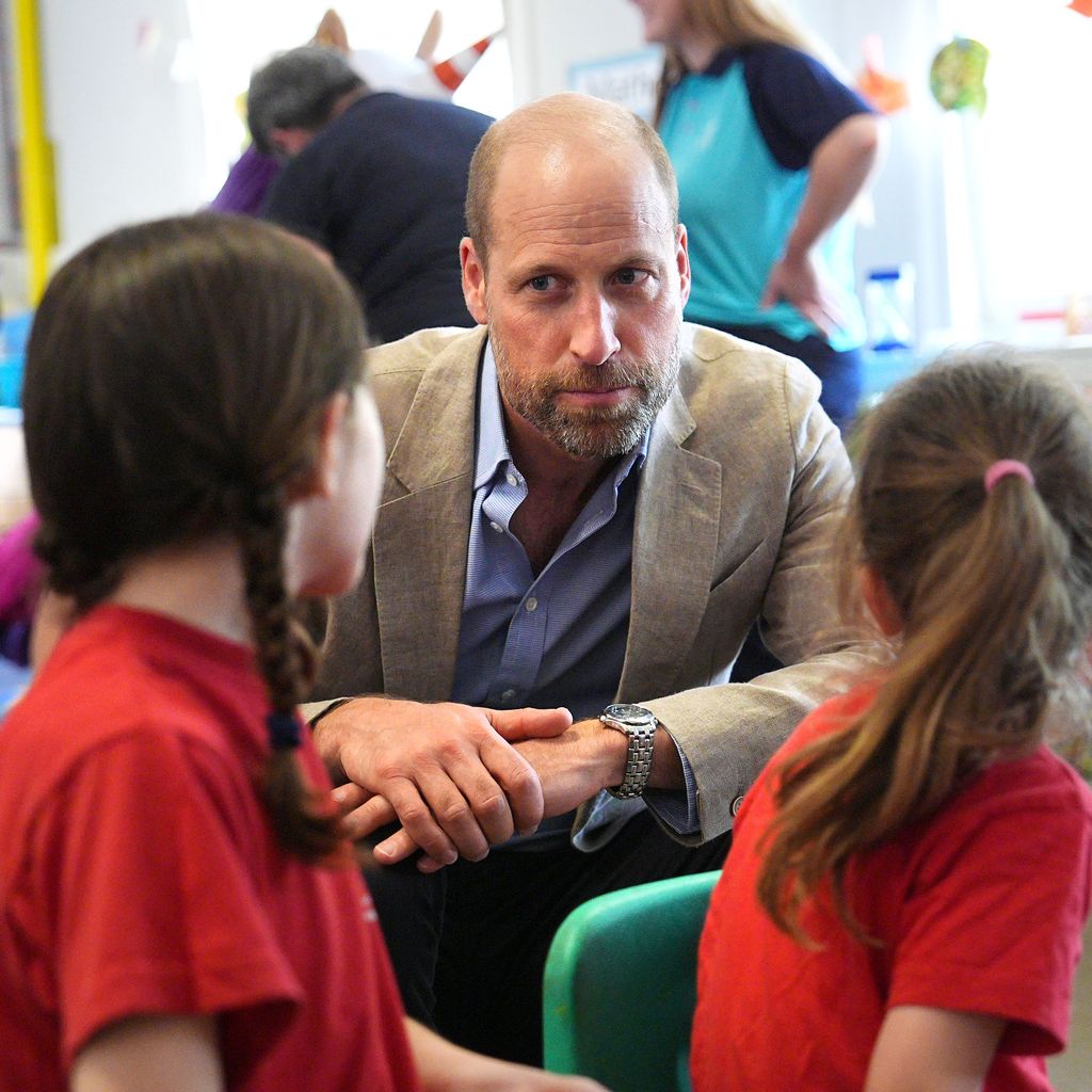 Prinz William besucht die Ysgol Gymraeg Llundain