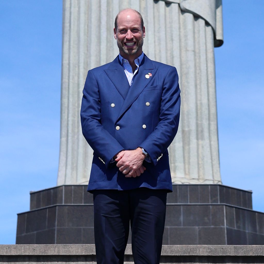 Prinz William am Cristo Redentor in Rio de Janeiro, 5. November 2025