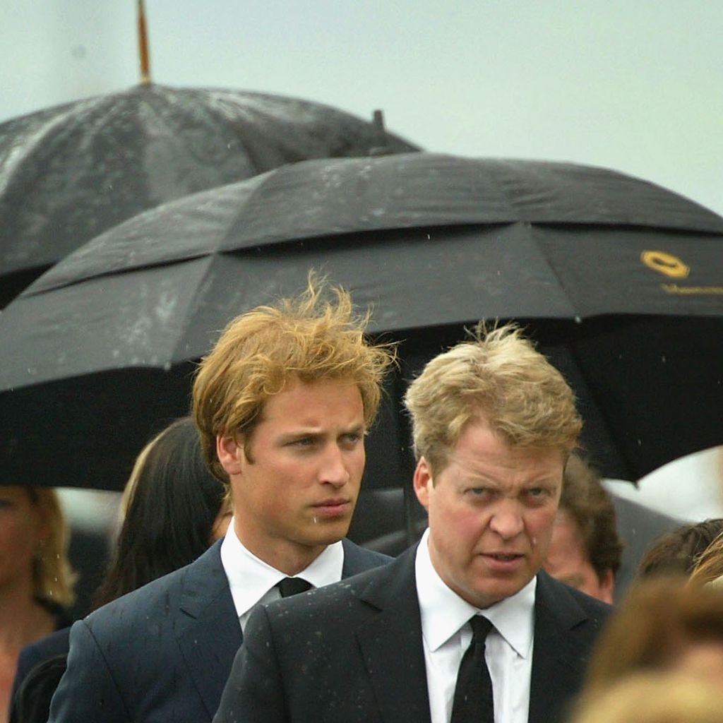 Prinz William und Charles Spencer im Jahr 2004 in Schottland