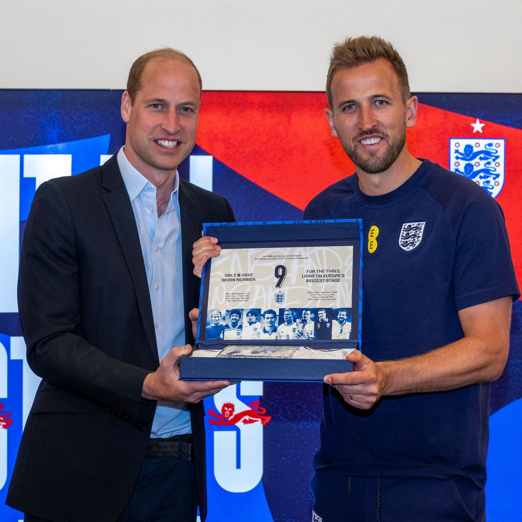 Prinz William und Harry Kane, im Juni 2024