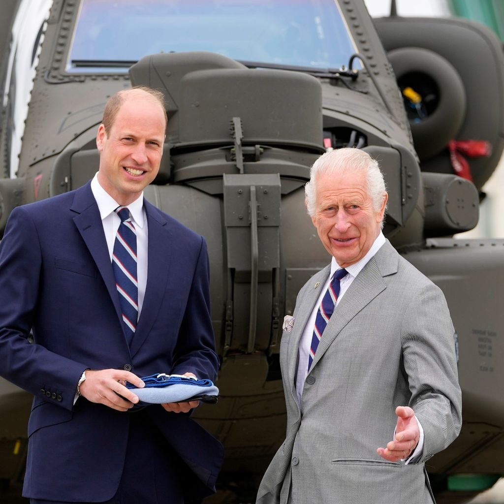 Prinz William und König Charles