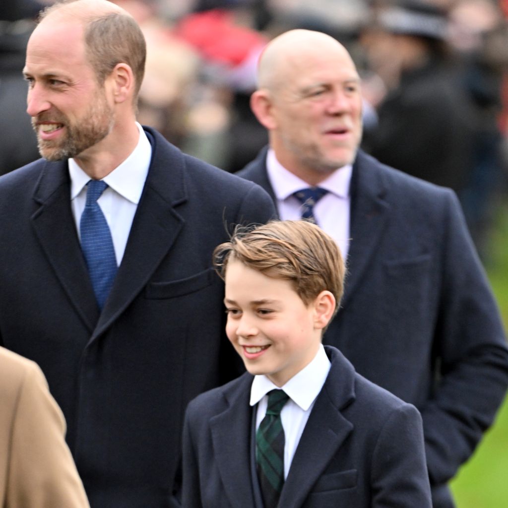 Prinz William und Prinz George im Dezember 2024