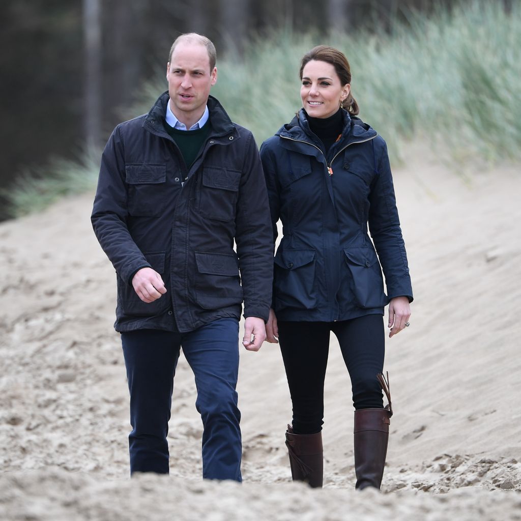Prinz William und Prinzessin Kate in Wales