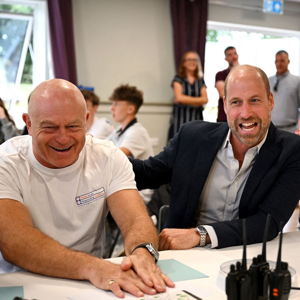 Prinz William und Ross Kemp beim Launch des NET-"Ready Together"-Toolkits in Ilminster