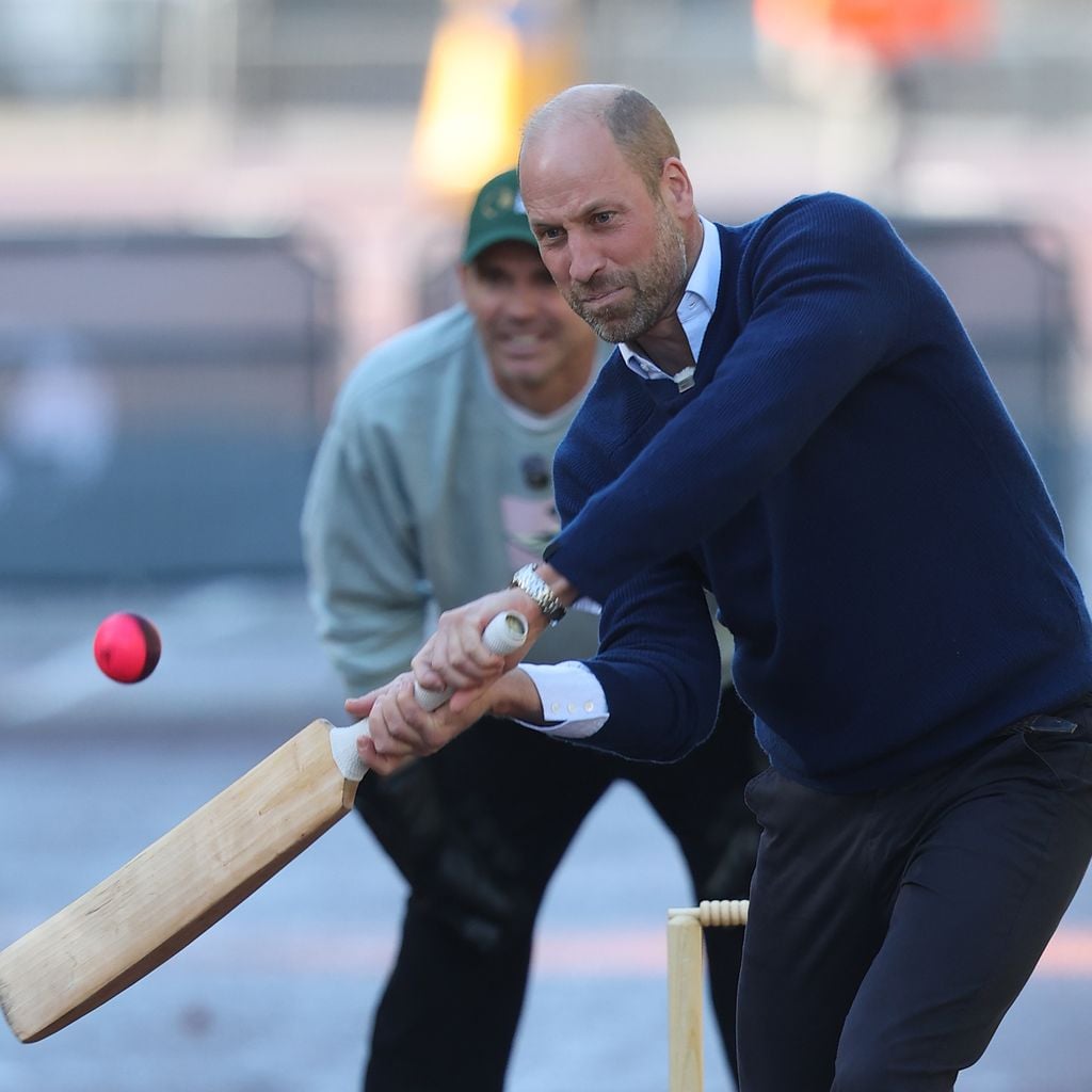 Prinze William spielt Cricket bei Earthshots "Cricket On The Mall" in London
