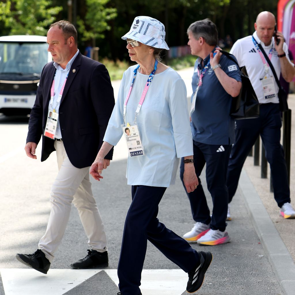 Prinzessin Anne bei den Olympischen Spielen 2024 in Paris