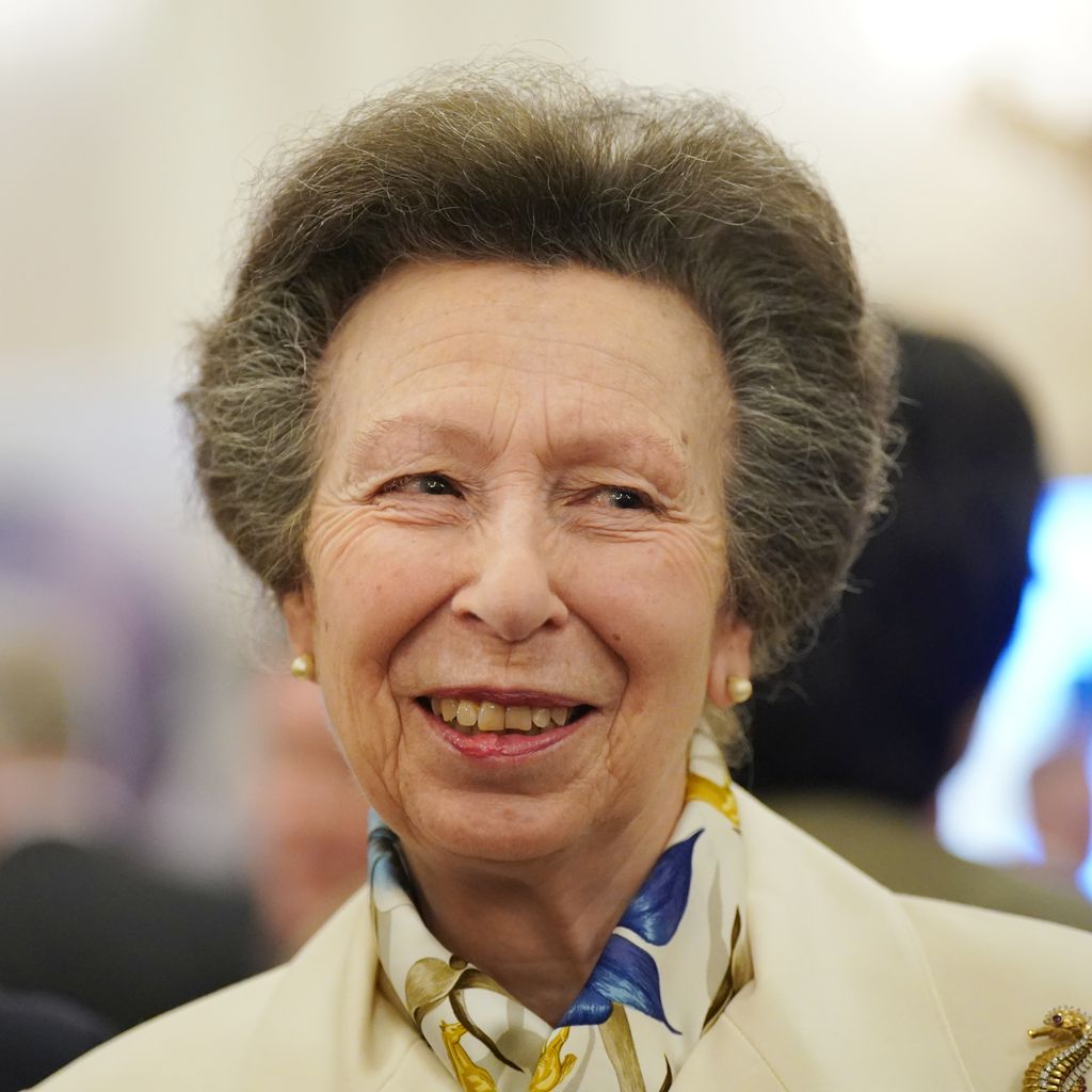 Prinzessin Anne bei einem Empfang im Buckingham Palace