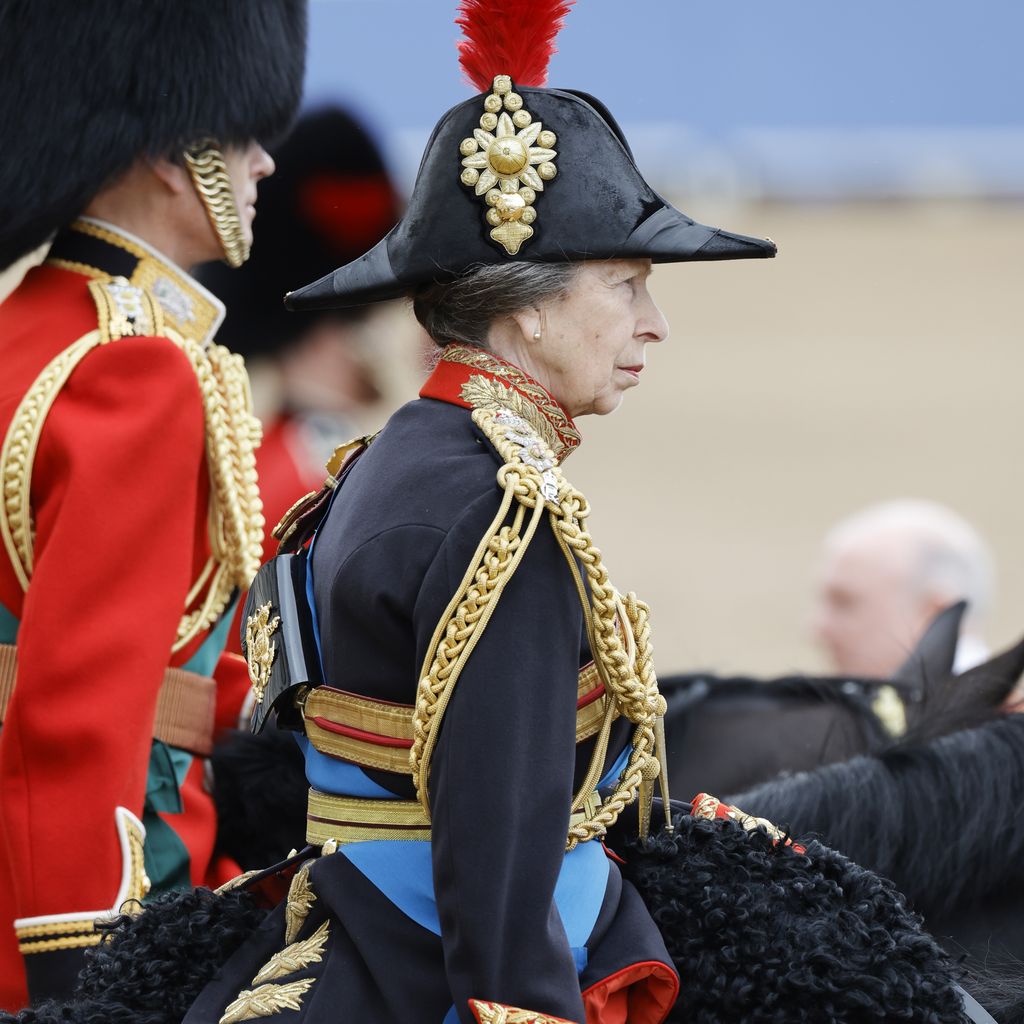 Prinzessin Anne bei Trooping the Colour 2024