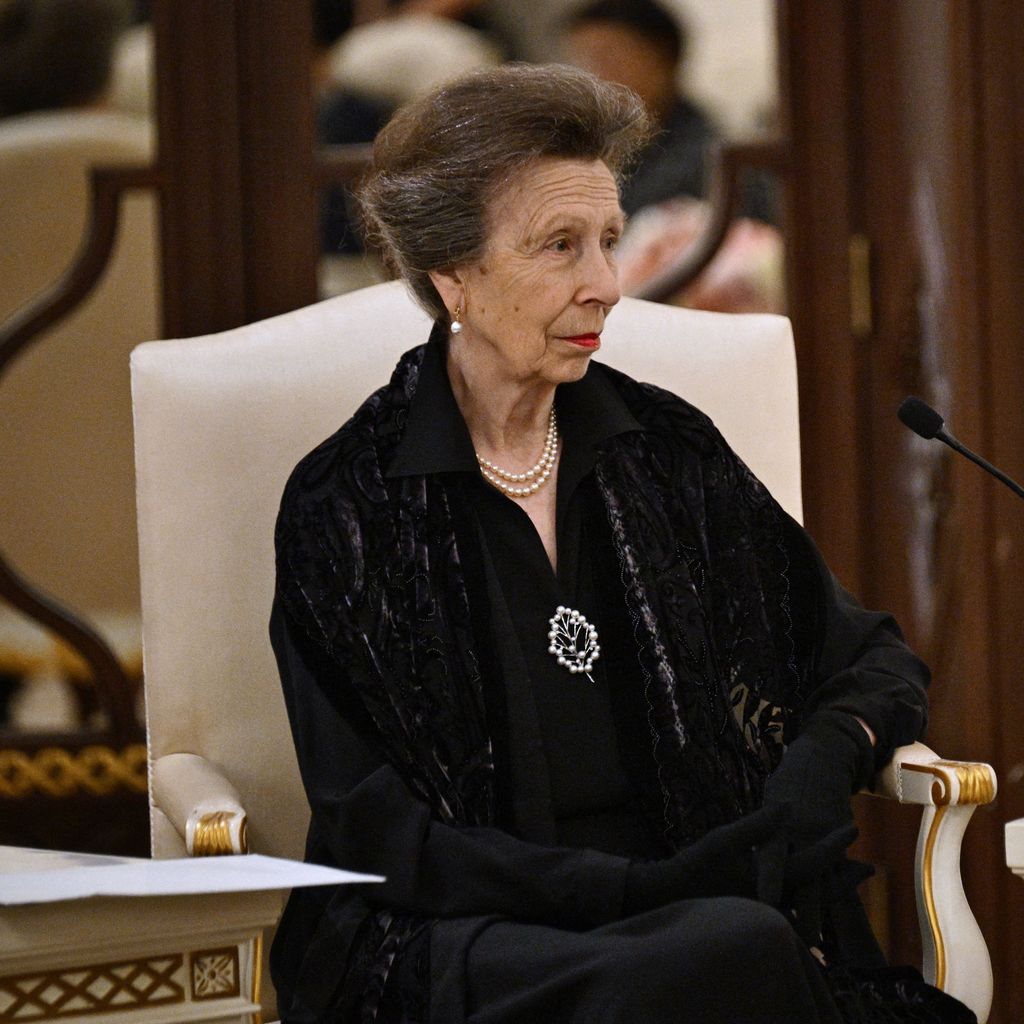 Prinzessin Anne bei einem Treffen im Government House in Bangkok während ihres offiziellen Besuchs in Thailand