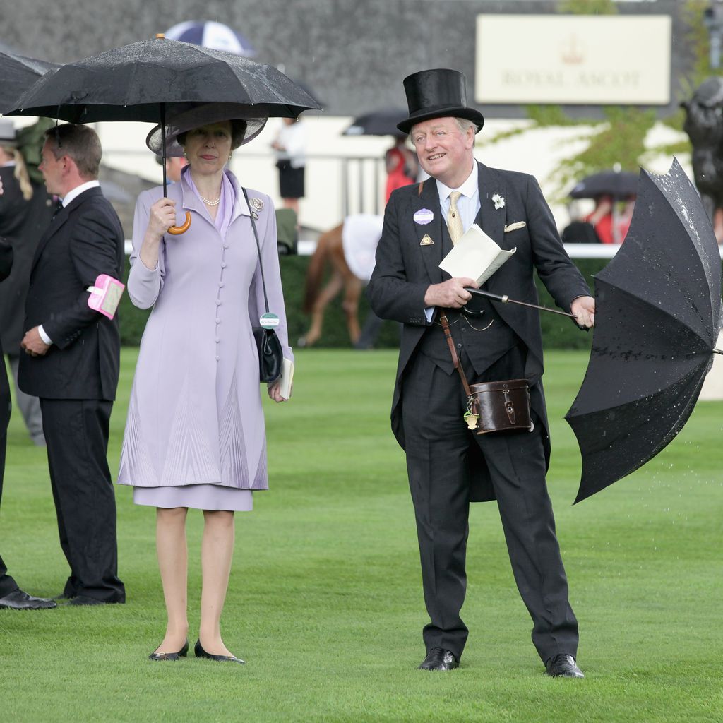 Prinzessin Anne und Andrew Parker Bowles beim Royal Ascot 2011