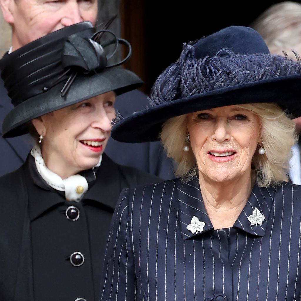 Prinzessin Anne und Königin Camilla im Februar 2024