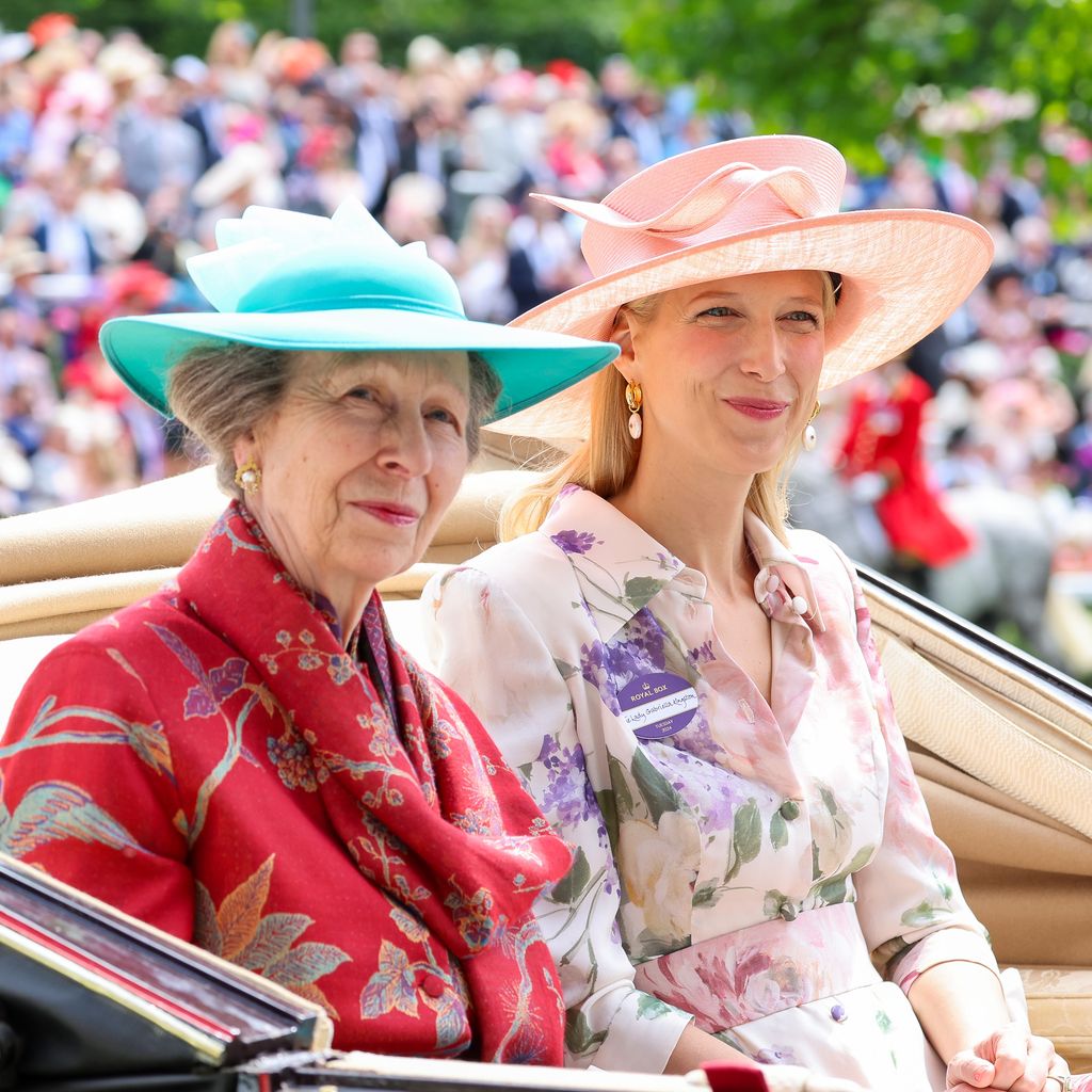 Prinzessin Anne und Lady Gabriella Windsor beim Royal Ascot 2024