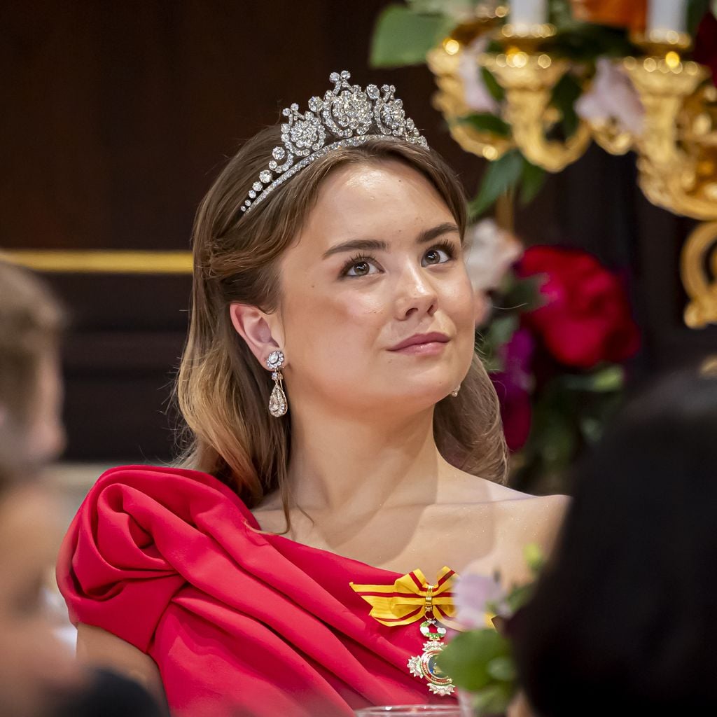 Prinzessin Ariane der Niederlande beim Staatsbankett im Königspalast Amsterdam, 17. Juni 2026