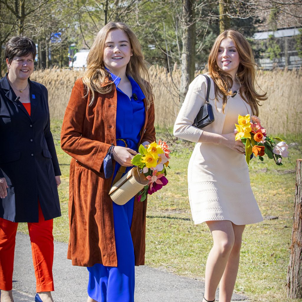 Prinzessin Ariane (l.) und Prinzessin Alexia (r.) im April 2021